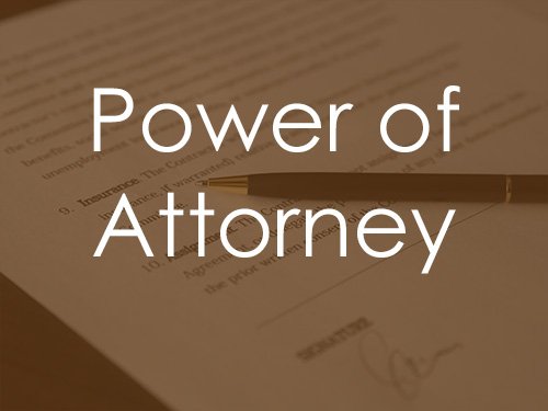 power of attorney Scotland off